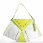 Sacs et cabas - DIANA III CLUTCH White & Lemon - NATTANUN DESIGN