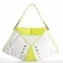 Sacs et cabas - DIANA III CLUTCH White & Lemon - NATTANUN DESIGN