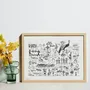 Poster - Breton glossary — Art print 40 × 30 cm - MARGUERITE LECOINTRE