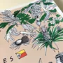 Poster - French Polynesia — Art print 60 × 40 cm - MARGUERITE LECOINTRE