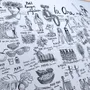 Poster - Tahitian glossary — Art print 40 × 30 cm - MARGUERITE LECOINTRE