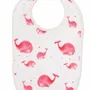Accessoires enfants - Bavoir - Les Baleines Roses - POP ET SES FRÈRES