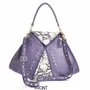 Sacs et cabas - DIANA 1st BAG White Snake & Violet - NATTANUN DESIGN