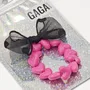 Bracelets - BRACELET GAGA - NOIR & MAXI NOEUD À POIS - GAGARÇONS