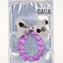 Bracelets - BRACELET GAGA - NOIR & MAXI NOEUD À POIS - GAGARÇONS