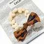 Bracelets - Bracelet GAGA - Only Beige & Maxi Noeud Léopard - GAGARÇONS