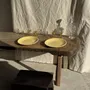 Everyday plates - Set of 2 large yellow plates without brand D25.5 - OFFICE OBJETS