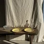 Everyday plates - Set of 2 large yellow plates without brand D25.5 - OFFICE OBJETS