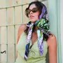 Foulards et écharpes - The Interwined Vine Foulard en soie | 90x90 cm - ELCIELA