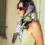 Foulards et écharpes - The Interwined Vine Foulard en soie | 90x90 cm - ELCIELA