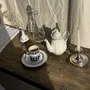 Mugs - Blue glazed stoneware mug from Bolesławiec H9.5 D11 - OFFICE OBJETS