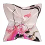 Foulards et écharpes - Pink Ripples Foulard en soie | 90x90 cm - ELCIELA