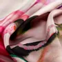 Foulards et écharpes - Pink Ripples Foulard en soie | 90x90 cm - ELCIELA