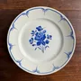 Assiettes au quotidien - Assiette décorative à motif de fleurs bleues D25 - OFFICE OBJETS