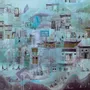 Pièces uniques - The City Art Mural | 100x100 cm - ELCIELA