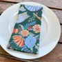 Table linen - Folk Art Cats Napkin - ZOOH