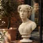 Outdoor decorative accessories - ROSA I – Contemporary Ceramic Decorative Bust - CERAMIC FACTORY
