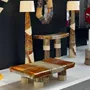 Ceramic - STONEWARE COFFEE TABLE - ROMA COLLECTION - DI VINCENZO POUJOULA