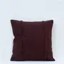 Fabric cushions - NO-MAD Pranit Cushion Cover in Cotton Jute with Minimal Surface Detail - NO-MAD