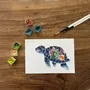 Carterie - Carte Postale La Tortue et les Fleurs - POP ET SES FRÈRES