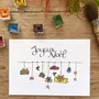 Card shop - Xmas postcard - Les Cadeaux Sur Le Fil - POP ET SES FRÈRES