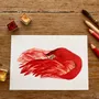 Carterie - Carte Postale Le Flamant Rose Acrylique - POP ET SES FRÈRES