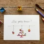 Carterie - Carte Postale Réunion - Une Petite Douceur - POP ET SES FRÈRES