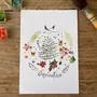 Card shop - Xmas postcard - La Couronne de Noël - POP ET SES FRÈRES