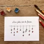Carterie - Carte Postale Bébé - Une Petite Envie de Fraises - POP ET SES FRÈRES