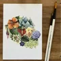 Carterie - Carte Postale - L'Ile Aux Fleurs - POP ET SES FRÈRES