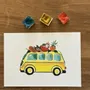Carterie - Carte Postale - Le Van Jaune - POP ET SES FRÈRES