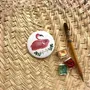 Children's decorative items - Magnet La Famille Flamants Roses - POP ET SES FRÈRES