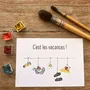Card shop - Postcard C'est Les Vacances - POP ET SES FRÈRES