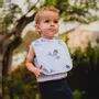 Kids accessories - Bib - The Blue Whales - POP ET SES FRÈRES