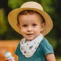 Accessoires enfants - Bavoir-Bandana - Les Tortues et les Coquillages - POP ET SES FRÈRES