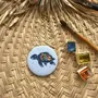 Children's decorative items - Magnet La Tortue et les Fleurs - POP ET SES FRÈRES