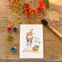 Carterie - Carte Postale Noël - Père Noël en Short - POP ET SES FRÈRES