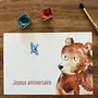 Card shop - Birthday postcard - L'Ourson - POP ET SES FRÈRES