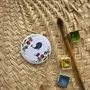Children's decorative items - Magnet - La Baleine, Le Baleineau et les Fleurs - POP ET SES FRÈRES