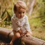 Kids accessories - Bandana Bib - Birds and Guava Trees - POP ET SES FRÈRES