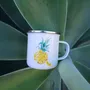 Mugs - Enamel cup L'Ananas Victoria - POP ET SES FRÈRES