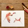 Carterie - Carte Postale Les Flamants Volants - POP ET SES FRÈRES