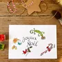 Card shop - Xmas postcard - Pêle Mêle Animaux - POP ET SES FRÈRES