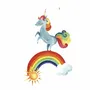 Poster - Poster Licorne Arc en Ciel - POP ET SES FRÈRES