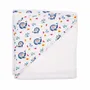Accessoires enfants - Sortie de Bain - La Baleine et les Fleurs - POP ET SES FRÈRES