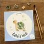 Objets déco enfant - Sticker Bébé À Bord - Tortue Français - POP ET SES FRÈRES