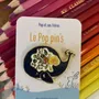 Brooches - Pins Baleine - La Baleine et les Fleurs - POP ET SES FRÈRES