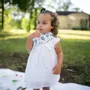 Kids accessories - Bandana Bib - The Whale and the Flowers - POP ET SES FRÈRES