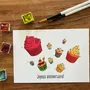 Carterie - Carte Postale Anniversaire - Cup Cake - POP ET SES FRÈRES