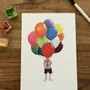 Carterie - Carte Postale - Garçon Aux Ballons - POP ET SES FRÈRES